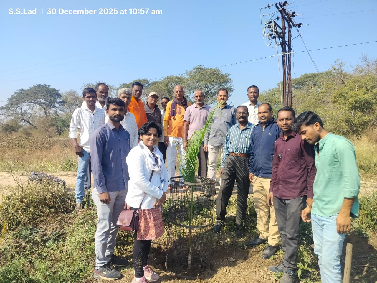 वाढदिवस निमित वृक्षारोपण